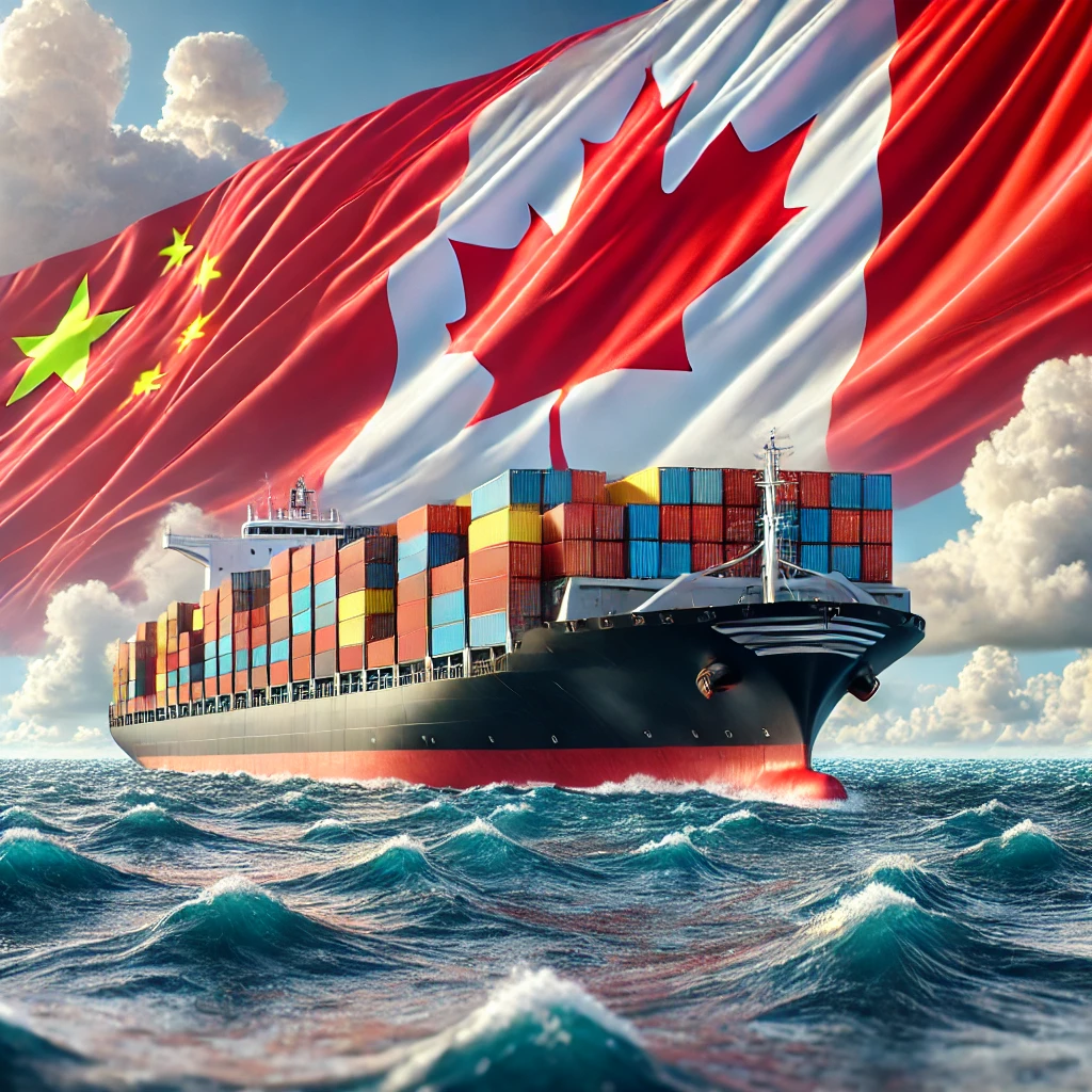 Envíos desde China a Canadá